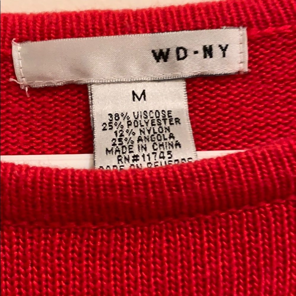 Red Studded Sweater - Picture 2 of 3